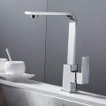 Aquacubic Kitchen Faucet évier mélangeur Tap avec bec pivotant à 360 degrés avec robinet à levier unique certifié WRAS CE EN1111